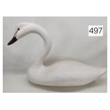 John M. Freimuth Carved Snow Goose