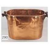 Early Heavy Construction Copper Wash Boiler