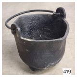 Foundry 50 lb. Iron Lead Pot