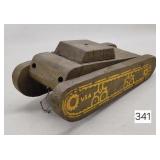 WW1 USA Toy Wooden Tank