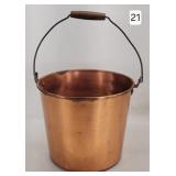 Copper Bail Handle Milk Bucket