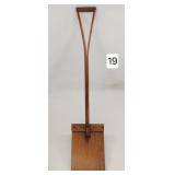 Early American Wooden Child's Shovel