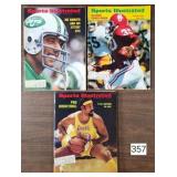 1972 Sports Illustrated Magazines