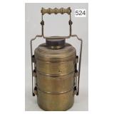 Brass Stacking Picnic Pail