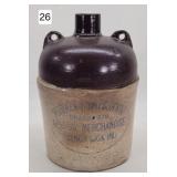 Plummer Thompson & Co. Stoneware Adv. Jug