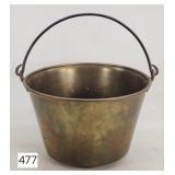 Early Swedish Brass 12' Kettle