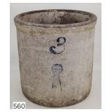 Blue Ribbon 3 Ribbon Stoneware Crock