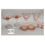 Pink Depression Glassware