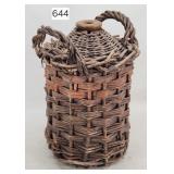 Stonewear & Woven Willow 1 Gallon Whiskey Jug