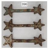 King Cast Iron Shooting Target Stars