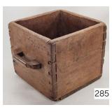 19th Century Dovetailed Wooden Work Box
