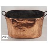 Copper Wash Tub w/ Iron Handles