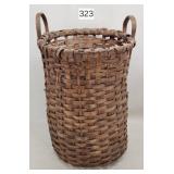 Woven Splitwood Gathering Basket