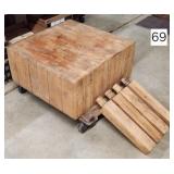 Country Store Early Maple Butcher Block