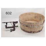 Antique Pine Stave 15' Wash Tub
