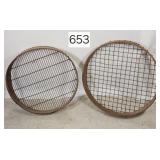 Primitive 24' Bentwood Sifters