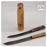 I. Wilson & Ontario Early Butcher Knives