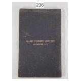 Allen Nursery Company Promotional Litho Catalog