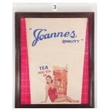 Joannes Quality Tea Poster