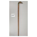 Brass Duck Head Handle Cane
