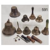 Brass School & Store Hand Bells