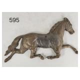 Antique Stable Trotting Horse Placard