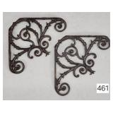 Victorian Fancy 7' Shelf Brackets