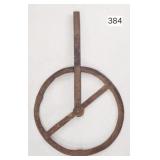 Early Iron Wheel Wright Travel