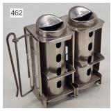 Johnson Faire Coin Nickel Plated Box