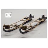 J&R Murphy Brass & Iron Antique Ice Skates