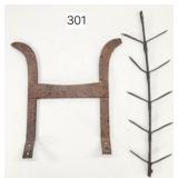 Antique Iron Boot Scraper