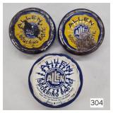 Allen Soldering Paste Tins