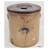 Redwing 4 Gallon Cobalt Stylized Crock