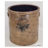 Redwing Salt Glazed 5 Gallon Bullseye Crock