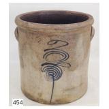 Redwing Salt Glazed 3 Gallon Bullseye Crock