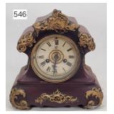 Waterbury Iron Case Shelf Clock