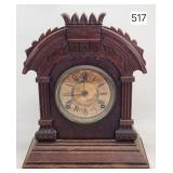 Ansonia 1882 Walnut Shelf Clock