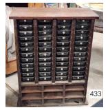 Country Store Hardware Cabinet