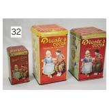 Droste's Dutch Proccess Cocoa Tin, Lot of (3)