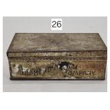 Early Diamond Match Tin Match Box