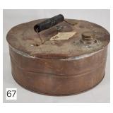 Early Copper Water Canteen