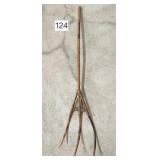 Primitive Oak 3-Tine Hay Fork