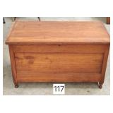 Early American Cherry Blanket Chest