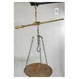 Early Brass Hanging Hardware Scale