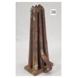 Colonial Tin 6-Place Candle Mold