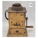 Arcade IXL Tall Box Coffee Mill, 14 in. high