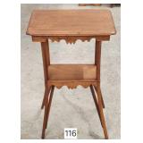 Walnut Country Victorian Stand
