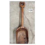 Very Early Hand Carved Wooden Shovel