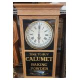 Calumet Baking Powder Calendar Clock
