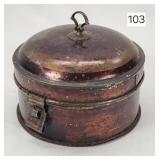 Bulk Round 6-Place Tin Spice w/ Grater
